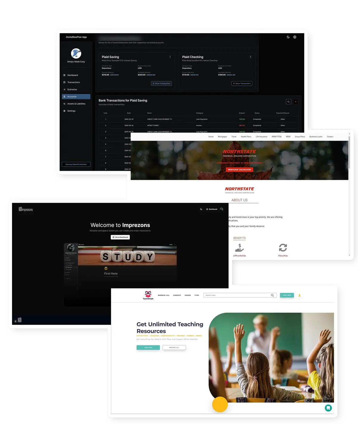 app screen