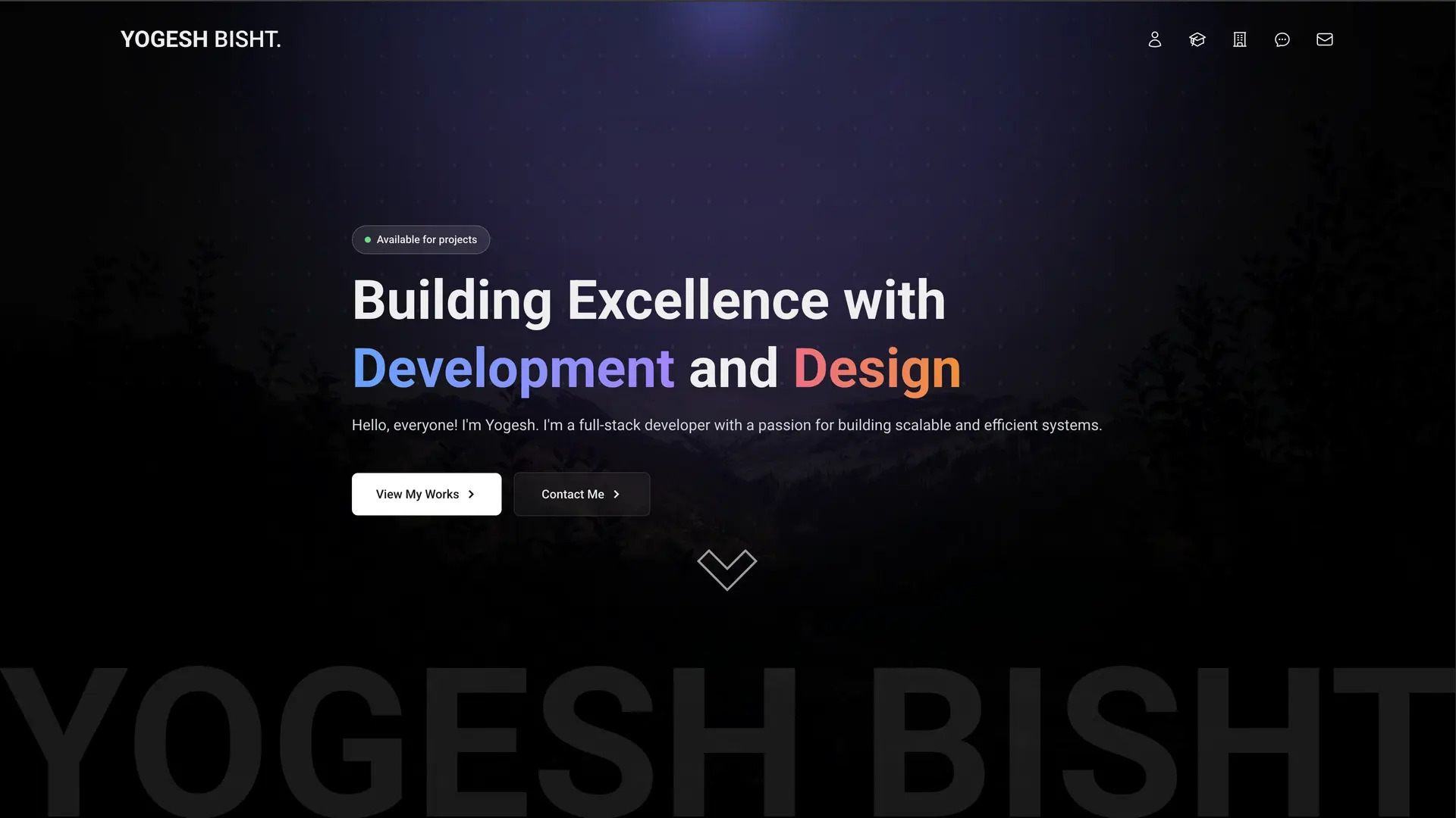A Portfolio Website