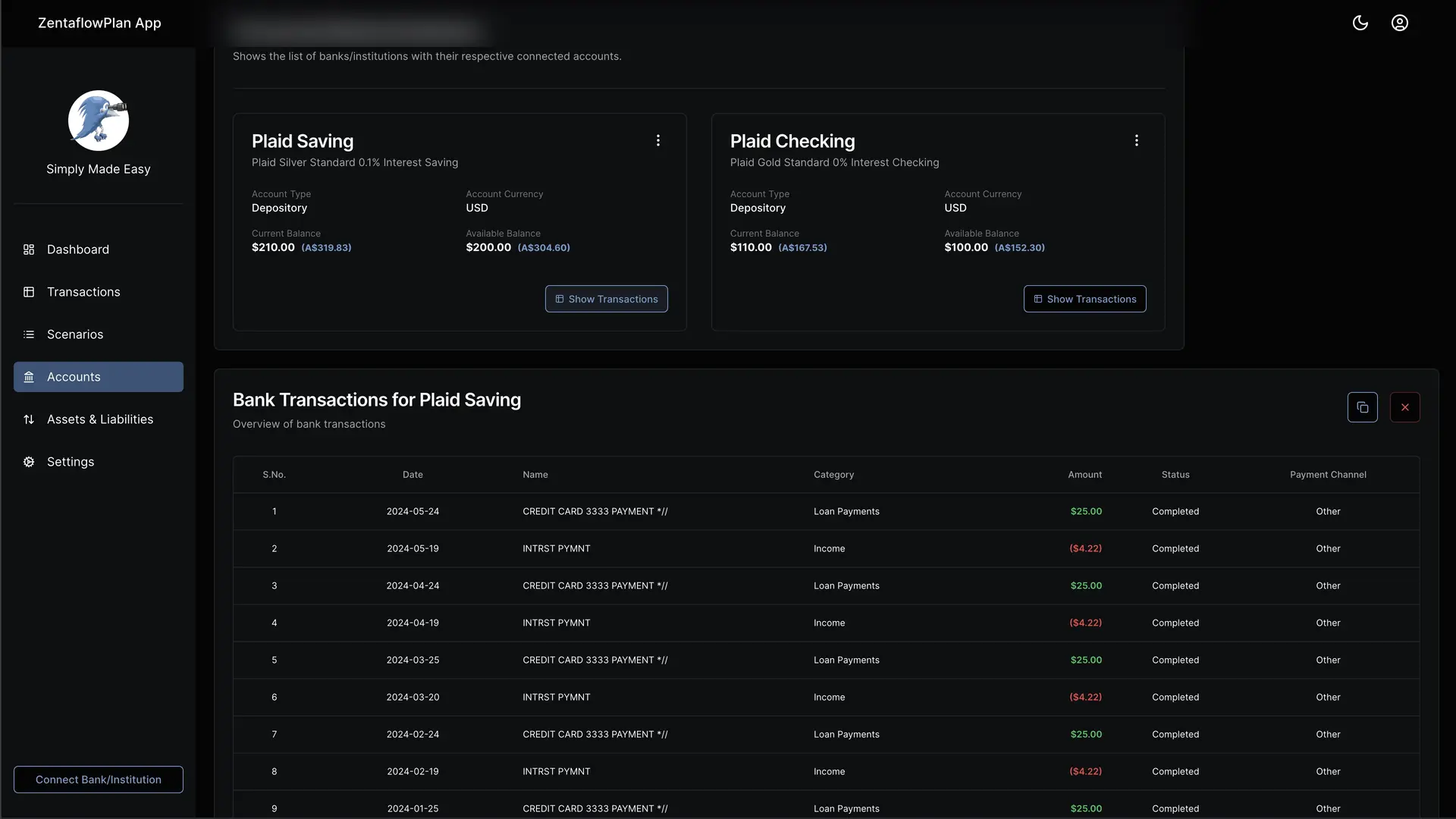 Cash Flow Manager